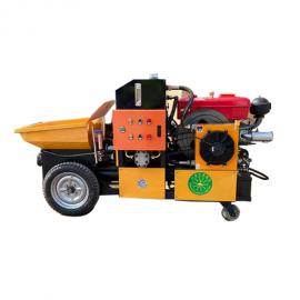 Easy to use portable diesel concrete pump for sale