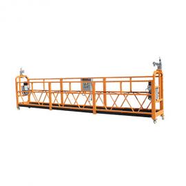 Easy assembly temporary suspended platform system for cleaning 