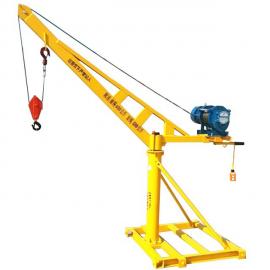 Electric mini hoist crane 800kg for material lifting 